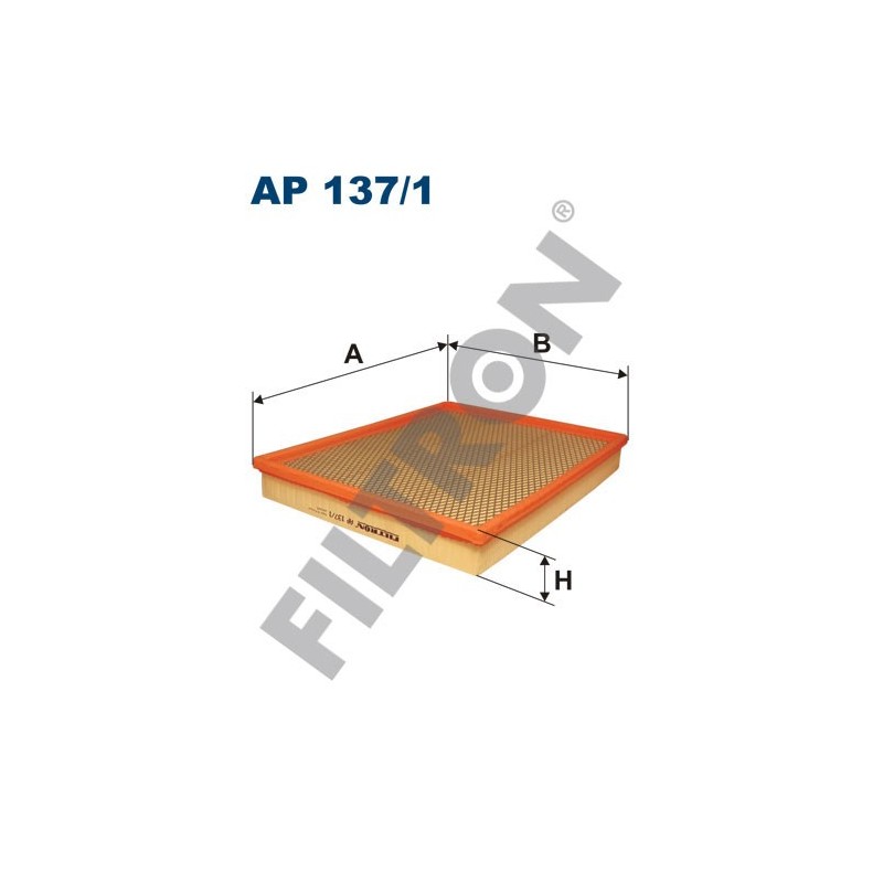 Filtro de Aire Filtron AP137/1 Nissan Interstar, Opel Movano A, Renault Master, Master II, Master III, Vauxhall Movano I