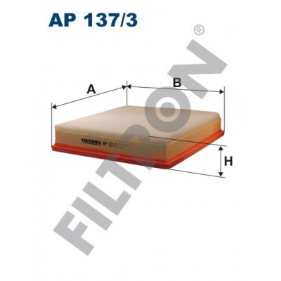 Filtro de Aire Filtron AP137/3 Nissan Primastar, Opel Vivaro, Renault Trafic II, Vauxhall Vivaro