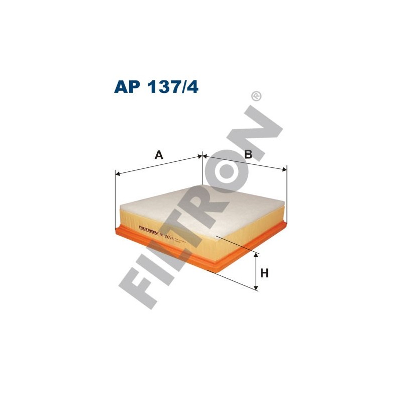 Filtro de Aire Filtron AP137/4 Nissan Interstar, Opel Movano A, Renault Master III, Vauxhall Movano II