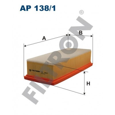 Filtro de Aire Filtron AP138/1 Lotus Elise, Exige, Rover MG TF, MGF, Rover Tourer