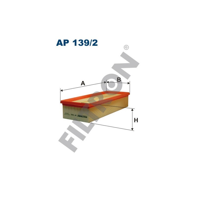 Filtro de Aire Filtron AP139/2 Audi A3 II, Q3, TT II, Seat Alhambra II, Altea, Leon II, Toledo III, Skoda Octavia II, Superb II