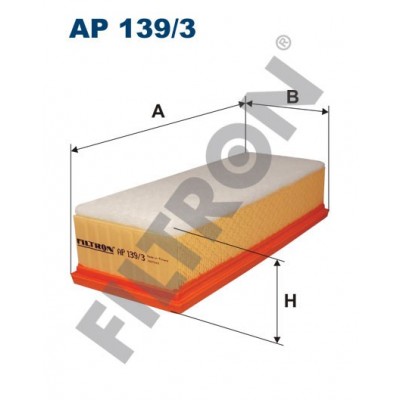 Filtro de Aire Filtron AP139/3 Audi A3 II, Q3, TT II, Seat Alhambra II, Altea, Leon II, Toledo III, Skoda Octavia II, Superb II