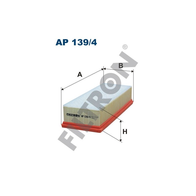 Filtro de Aire Filtron AP139/4 Audi A4 (B8/8K), A5 (8T), Q5 (8R)