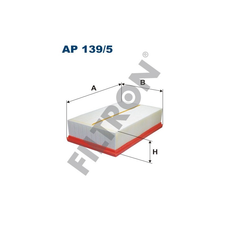 Filtro de Aire Filtron AP139/5 Audi A1 (GB),A3 III (8V),Q2 (GA),TT III,Q3 (F3), Seat Arona (KJ),Ateca, Ibiza IV, Leon III