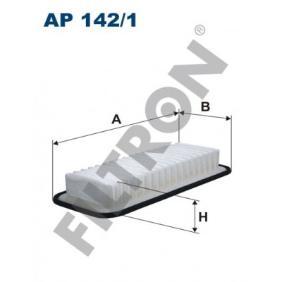 Filtro de Aire Filtron AP142/1 Citroën C1, Daihatsu Sirion II, Peugeot 107, Toyota Aygo, Urban Cruiser, Yaris II, Yaris III