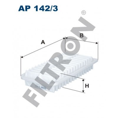 Filtro de Aire Filtron AP142/3 Toyota Avensis II, Corolla IX (02-), Corolla Verso, Ipsum II