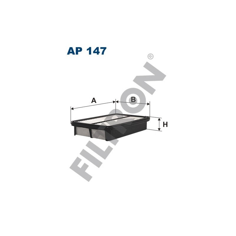 Filtro de Aire Filtron AP147 Daihatsu Terios, Toyota Carina FF, Carina II, Celica, Celica II, Corolla VI (87-93)