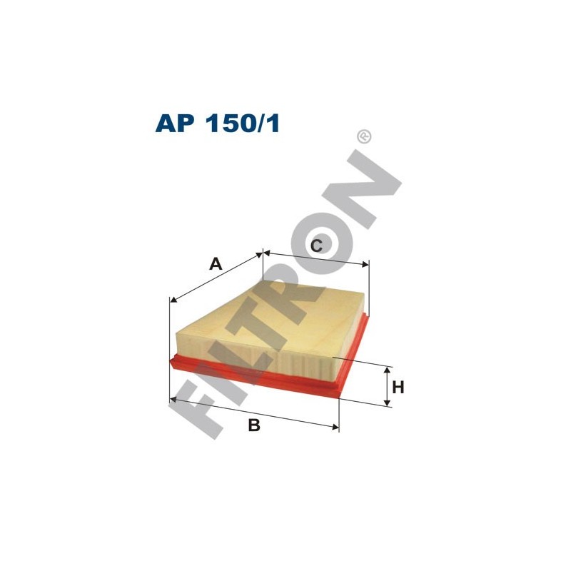 Filtro de Aire Filtron AP150/1 Ford Fiesta V (02-), Fusion/Fusion Plus