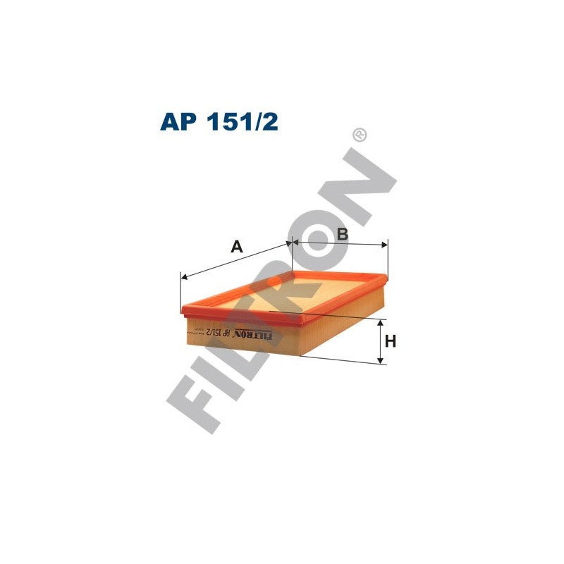 Filtro de Aire Filtron AP151/2 Ford Fiesta III (89-95)