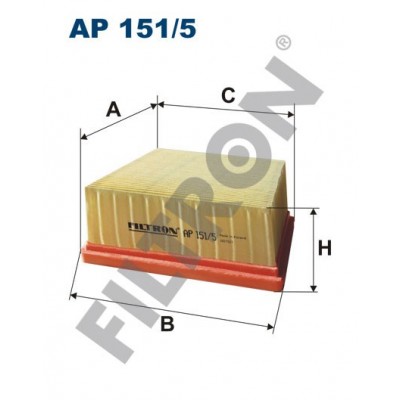 Filtro de Aire Filtron AP151/5 Ford Fiesta VI (08-)