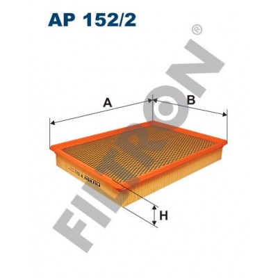 Filtro de Aire Filtron AP152/2 Fiat Croma II, Opel Signum, Vectra C, Vauxhall Signum, Vectra MK2