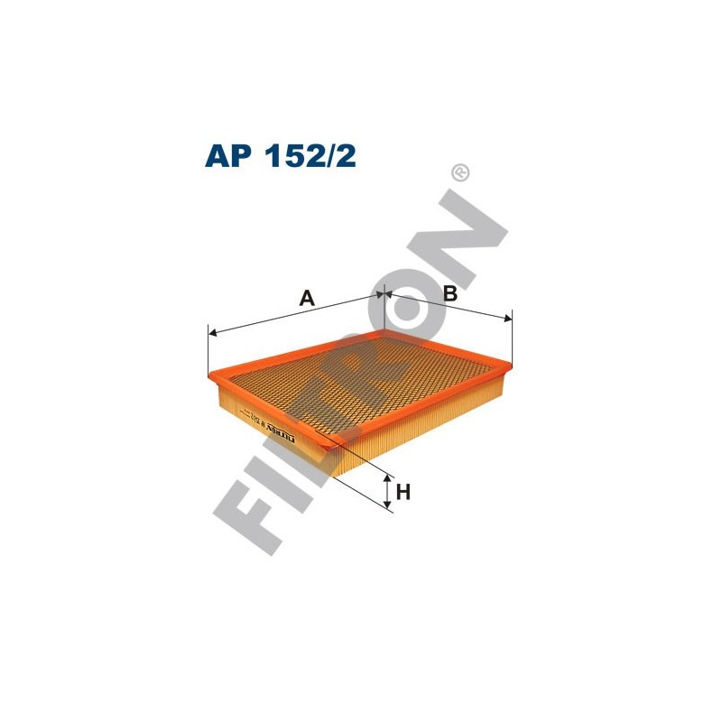 Filtro de Aire Filtron AP152/2 Fiat Croma II, Opel Signum, Vectra C, Vauxhall Signum, Vectra MK2