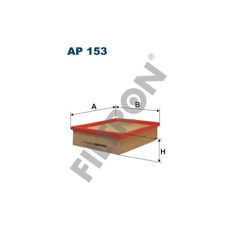 Filtro de Aire Filtron AP153 Opel Vectra B, Vauxhall Vectra MK1