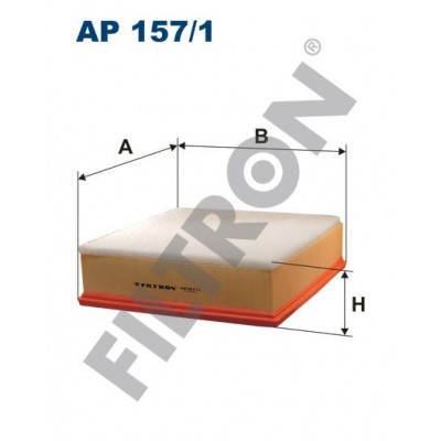 Filtro de Aire Filtron AP157/1 Mercedes Sprinter 208-216, Sprinter 308-316, Sprinter 408-416, Volkswagen LT 28, LT 35, LT 46