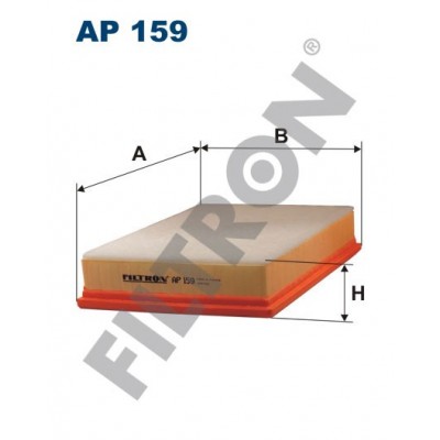 Filtro de Aire Filtron AP159 Ford Galaxy I, Seat Alhambra, Volkswagen Sharan