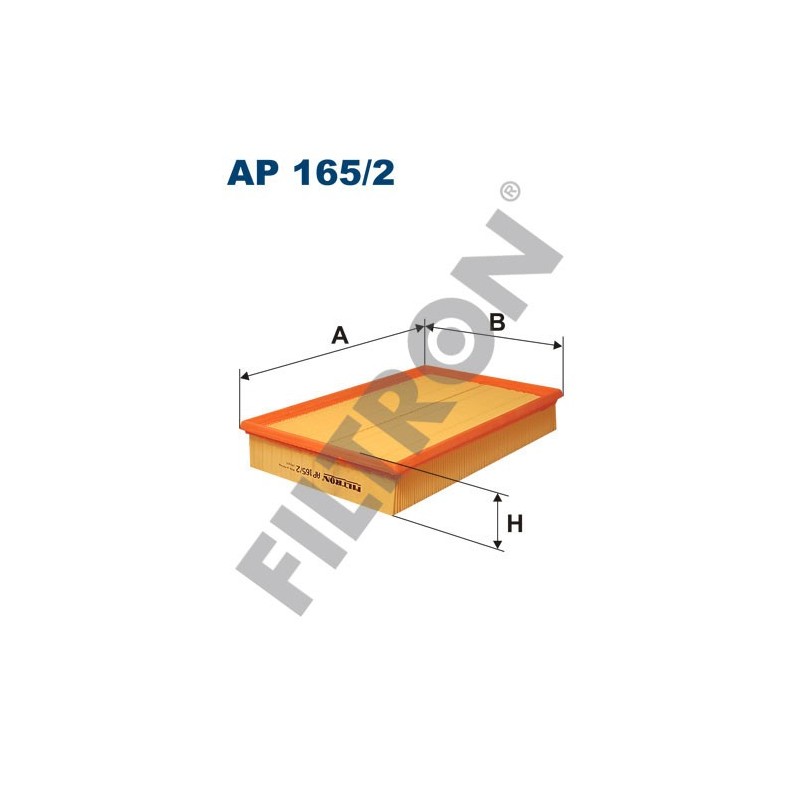 Filtro de Aire Filtron AP165/2 Volvo S40, S60, S80, V70, XC70