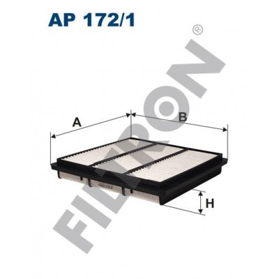 Filtro de Aire Filtron AP172/1 Mitsubishi 3000 Gt, Pajero II, Sigma, Space Gear