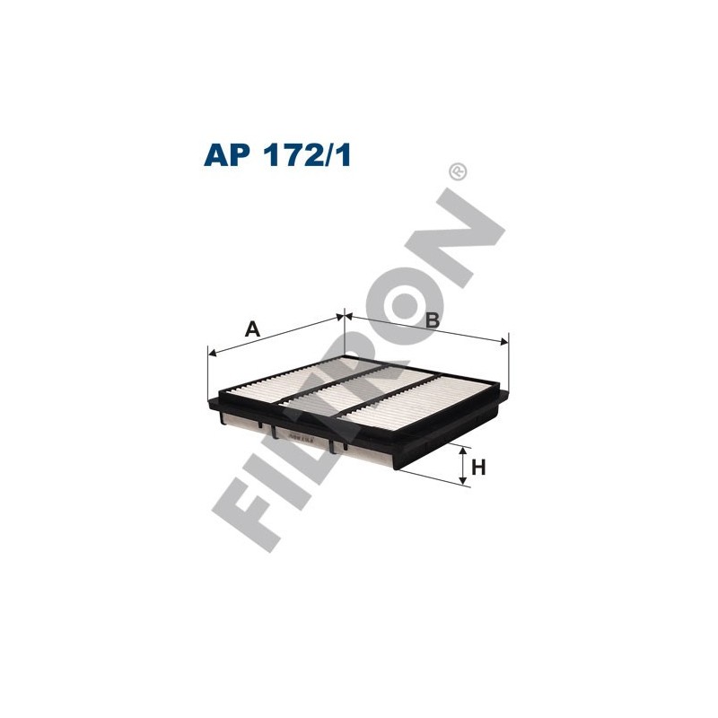 Filtro de Aire Filtron AP172/1 Mitsubishi 3000 Gt, Pajero II, Sigma, Space Gear