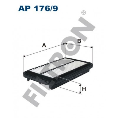 Filtro de Aire Filtron AP176/9 Nissan Pixo, Suzuki Alto V