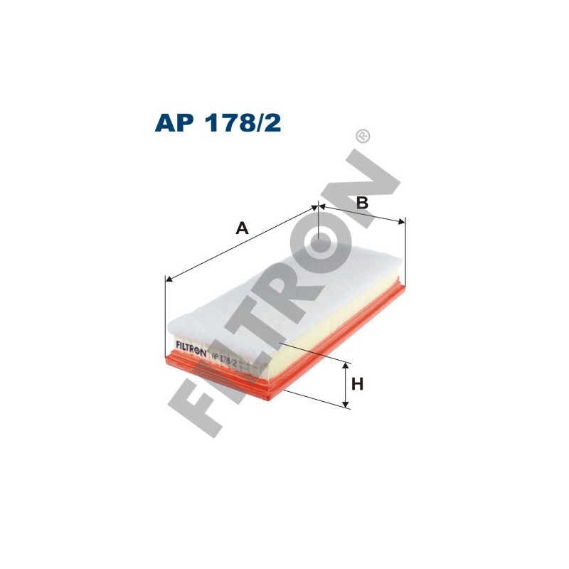 Filtro de Aire Filtron AP178/2 Subaru Trezia, Toyota IQ, Urban Cruiser, Verso-S, Yaris II