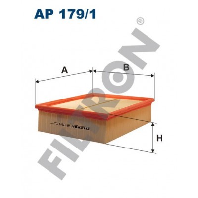 Filtro de Aire Filtron AP179/1 Audi A4 (B5/8D), A6 (4B/C5), A6 Quattro/Allroad, Allroad I (4BH), Skoda Superb
