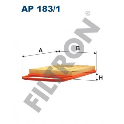 Filtro de Aire Filtron AP183/1 Seat Ibiza IV, Skoda Fabia, Volkswagen Polo IV