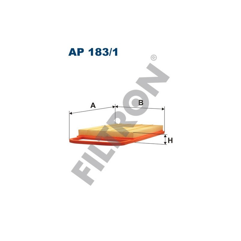 Filtro de Aire Filtron AP183/1 Seat Ibiza IV, Skoda Fabia, Volkswagen Polo IV