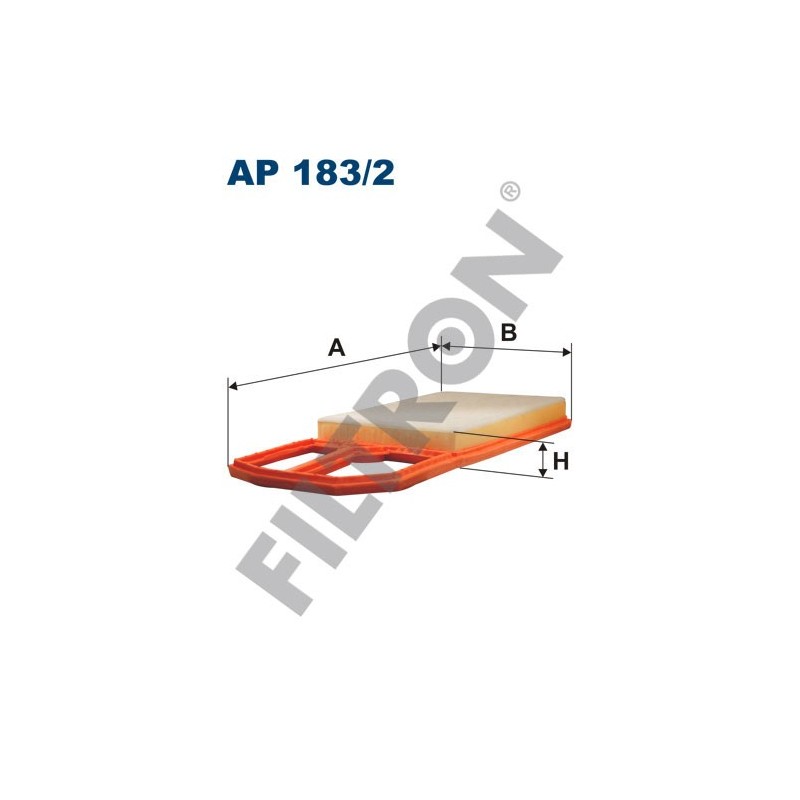 Filtro de Aire Filtron AP183/2 Seat Arosa, Cordoba, Cordoba II, Ibiza II, Ibiza III, Ibiza IV, Inca, Leon I, Toledo II