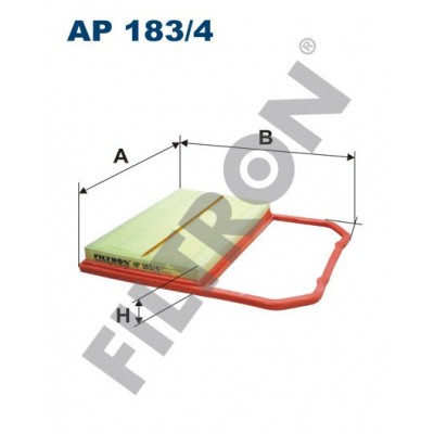 Filtro de Aire Filtron AP183/4 Seat Ibiza, MII, Skoda Citigo, Fabia III, Volkswagen Up