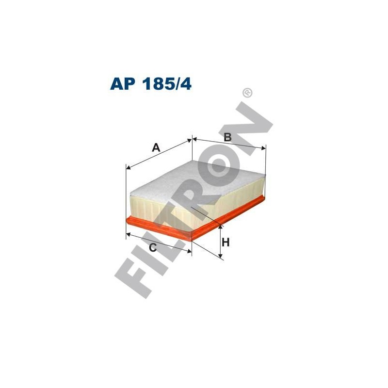 Filtro de Aire Filtron AP185/4 Renault Kangoo II, Mercedes Citan