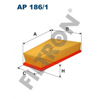 Filtro de Aire Filtron AP186/1 Ford Galaxy II, Mondeo IV (07-), S-Max, Volvo S80 II, V70 II, XC60, XC70 II