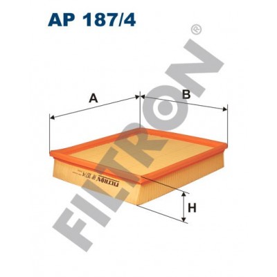 Filtro de Aire Filtron AP187/4 Rover MG (ZR/ZS/ZT), Rover 75