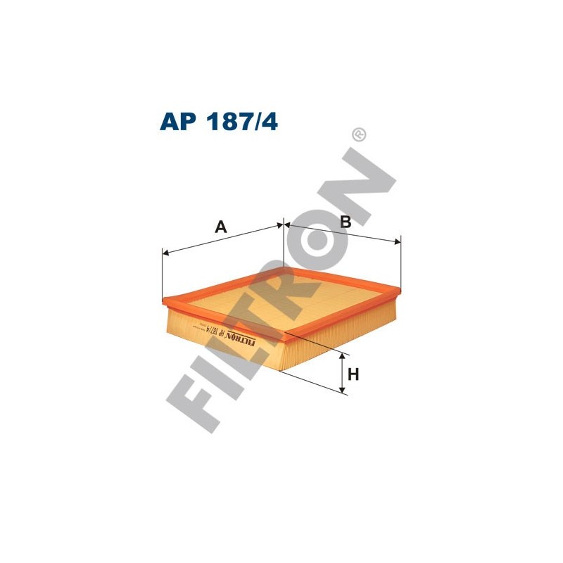 Filtro de Aire Filtron AP187/4 Rover MG (ZR/ZS/ZT), Rover 75