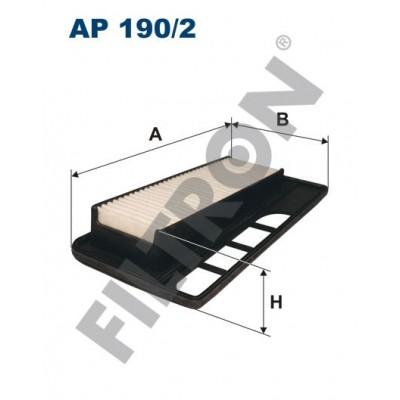 Filtro de Aire Filtron AP190/2 Opel Agila, Subaru Justy III (G3X), Suzuki Ignis II, Wagon R+, Vauxhall Agila I