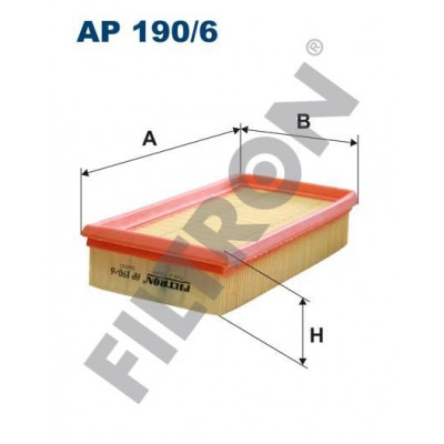 Filtro de Aire Filtron AP190/6 Opel Agila II, Suzuki Splash, Swift III, Vauxhall Agila II