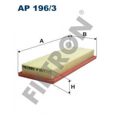 Filtro de Aire Filtron AP196/3 Citroën C4, C4 Picasso, Mini Cooper II, Peugeot 207, 3008, 308