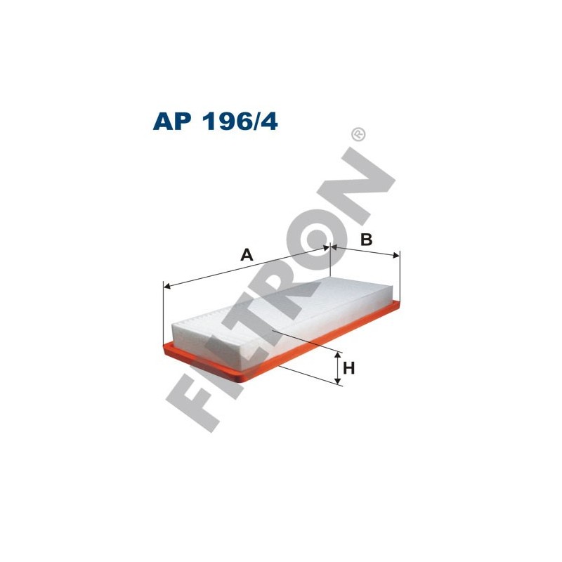 Filtro de Aire Filtron AP196/4 Citroen C4 II, Peugeot 308, 3008 1.6THP