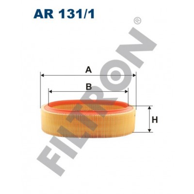 Filtro de Aire Filtron AR131/1 Dacia Logan, Nova/Super Nova, Sandero, Solenza, Renault Clio II, Clio Symbol (RO), Kangoo, Logan