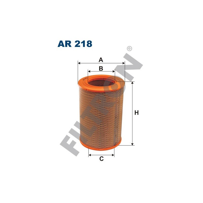 Filtro de Aire Filtron AR218 Steinbock DFG, TFG, Mercedes 240, 250, 280, 300, Porsche 911 (63-90)