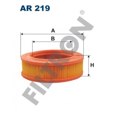 Filtro de Aire Filtron AR219 Bedford CF, Ford Escort I (68-76), Fiesta I (76-86), Lotus Elan, Vauxhall Magnum