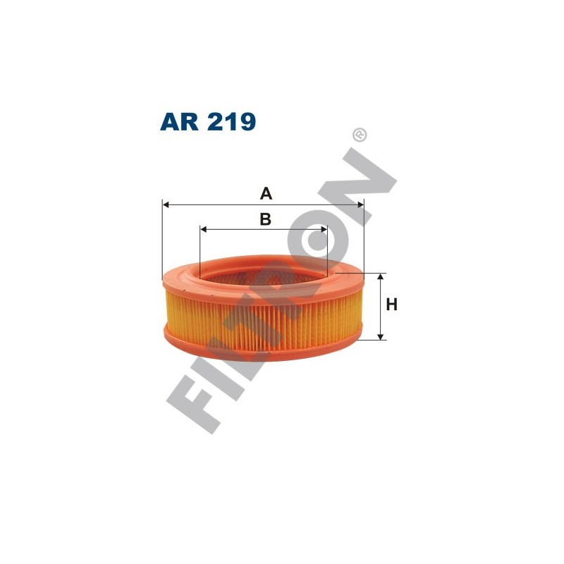 Filtro de Aire Filtron AR219 Bedford CF, Ford Escort I (68-76), Fiesta I (76-86), Lotus Elan, Vauxhall Magnum