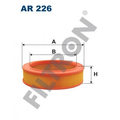 Filtro de Aire Filtron AR226 Ford Capri, Cortina, Granada, Sierra, Taunus