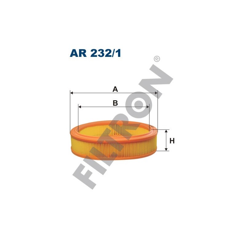 Filtro de Aire Filtron AR232/1 Fiat Doblo I, Punto I, Punto II