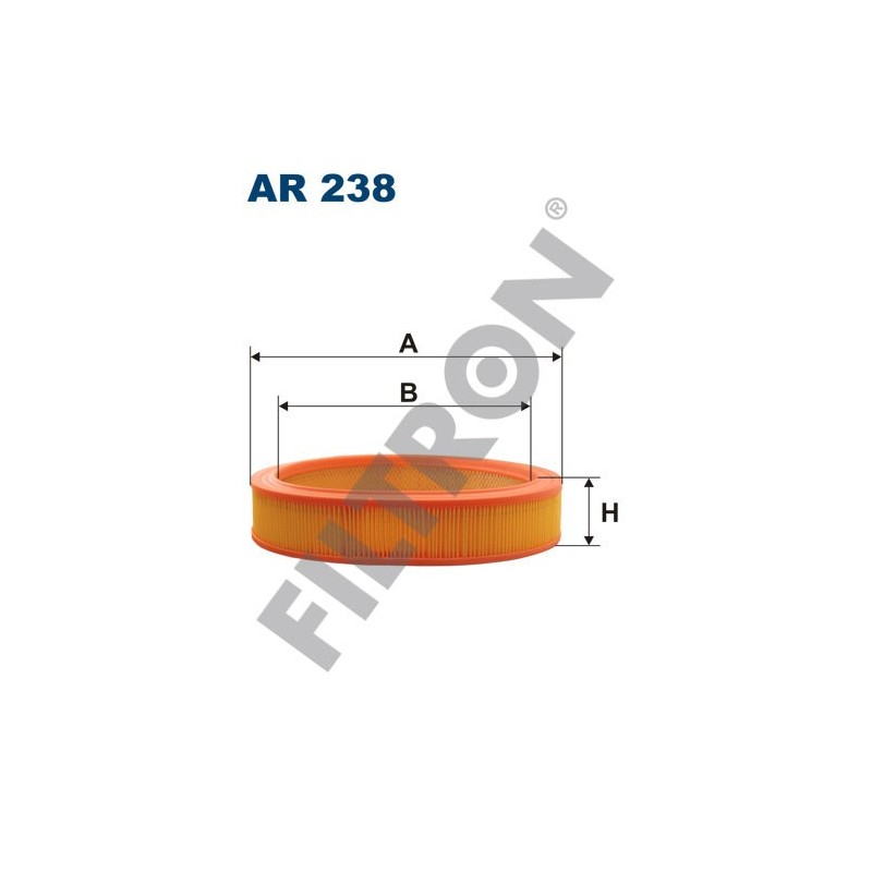 Filtro de Aire Filtron AR238 Ford Cortina, Escort II (73-81), Scorpio, Sierra, Taunus