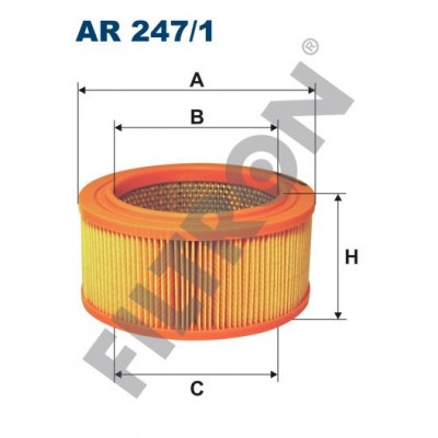 Filtro de Aire Filtron AR247/1