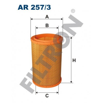 Filtro de Aire Filtron AR257/3 Renault Espace III (96-02), Laguna I