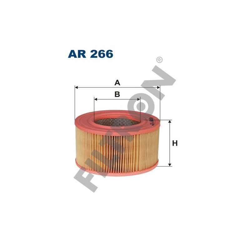 Filtro de Aire Filtron AR266 Daf 400, Rover Ambassador, Saab 900, Volkswagen Transporter (T3)