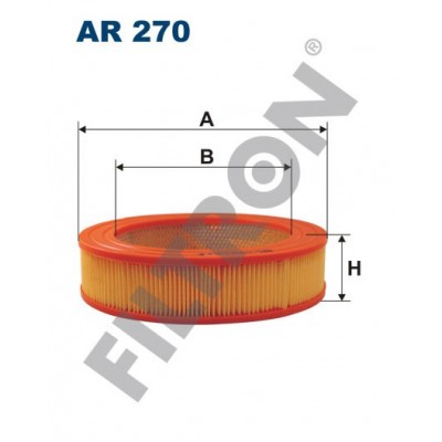 Filtro de Aire Filtron AR270 Daihatsu Charmant, Delta, Microbus, Taft, Mitsubishi Celeste, Galant I (77-80), Sapporo