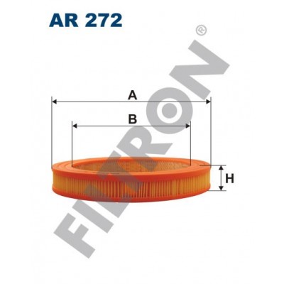 Filtro de Aire Filtron AR272 Daihatsu Charmant, Toyota Carina FF, Carina II, Celica, Celica FF, Corolla V (83-88)