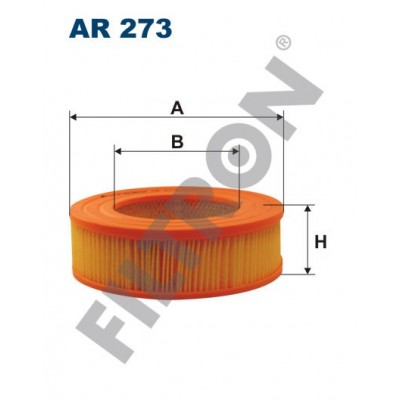 Filtro de Aire Filtron AR273 Daihatsu Charmant, Mitsubishi L200, Toyota Corolla IV (79-83), Corolla V (83-88), Starlet